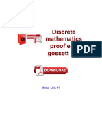 Discrete Mathematics Proof Eric Gossett PDF