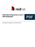 Red Hat Enterprise Linux 7 DM Multipath