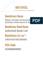 Fee Deposit Details PDF