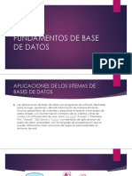 fundamentos de bases de datos