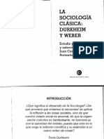 La Sociología Clásica de Durkheim y Weber - Juan Portantiero.pdf