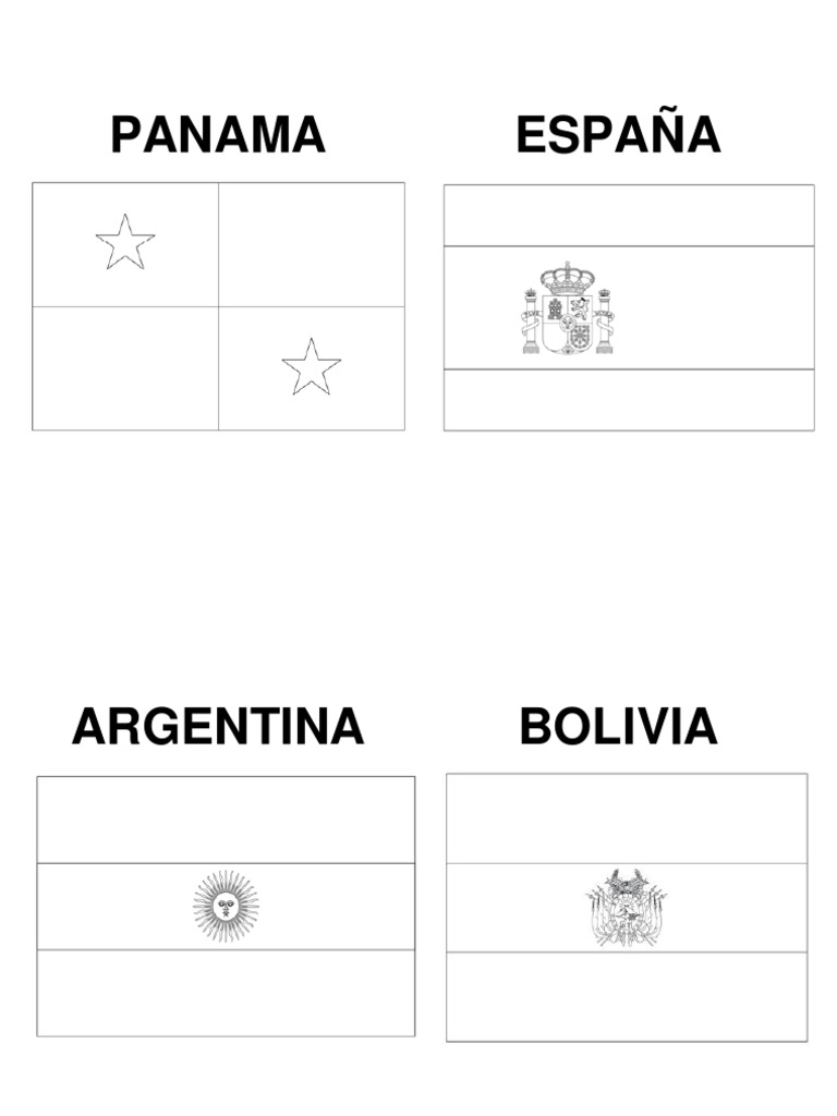 Banderas del mundo hispanohablante Diagram