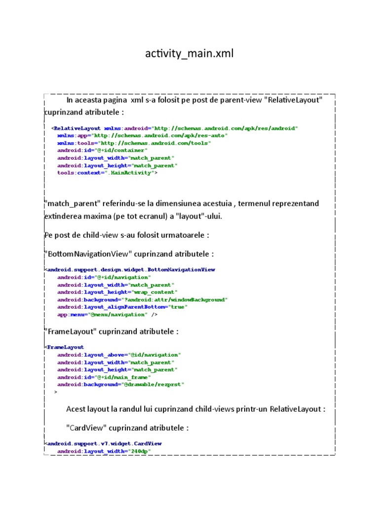 Android XML Layouts Overview | PDF | Embedded Linux Distributions ...