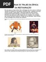 #Como Eram Os Trajes Da Época