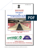 Draft Report On Infrastructural Facilities For Maintenance of LHB Coaches in Open Line