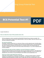 BCG Potential Test #1