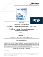 Plcopen: Function Blocks For Motion Control