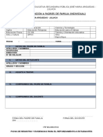 IES José María Arguedas - Ficha de atención a padres de familia