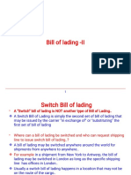 Bill of Lading II