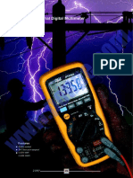 CEM 2007 Digital Multimeter PDF