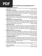 PH301: Microprocessor Architecture and Programming (3-0-0-6)