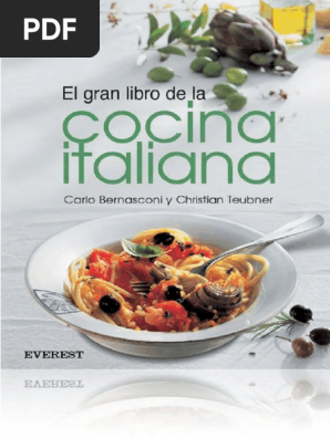 Cocina Italiana Pdf Cocina Italiana Pasta