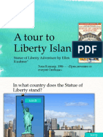 A Tour To Liberty Island: Statue of Liberty Adventure by Ellen Kushner
