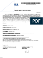 Hat Iptal Formu PDF
