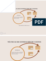 Tecnicas de Estimacion de Costos