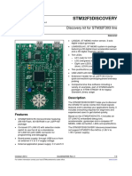STMicroelectronics STM32F3DISCOVERY Datasheet