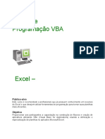 Excel Macros e VBA