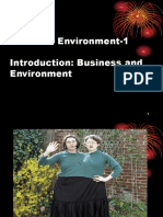 Business Environment 1 (Introduction To B - E)