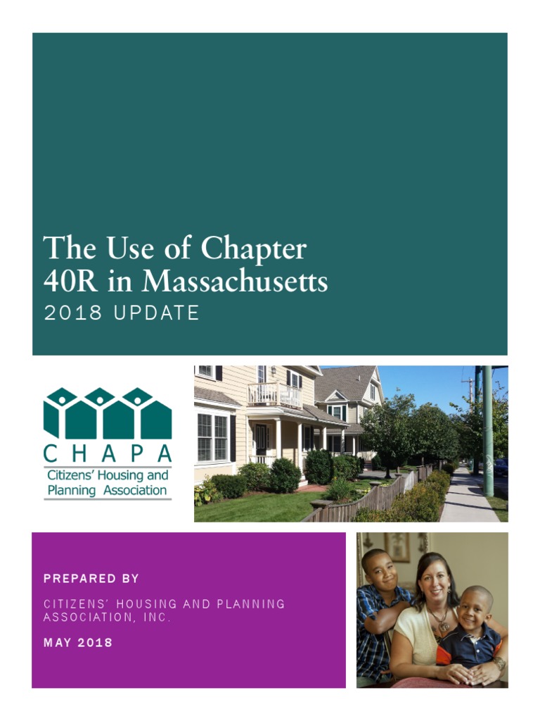 The Use of Chapter 40R in Massachusetts: 2 01 8 U P D at E | PDF ...
