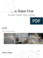 Chob of Tetrix Robot Final