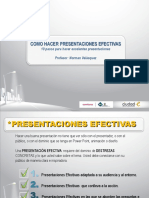 Como Hacer Presentaciones Efectivas en PowerPoint