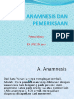 Anamnesis Dan Pemeriksaan 20031