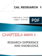Christine E. Castro Subject Teacher