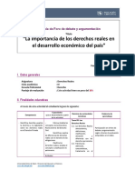 Importancia Derechos Reales Desarrollo Económico