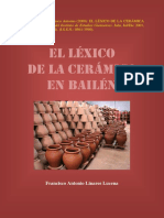 El Lexico de La Ceramica en Bailen PDF