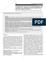 Sputum Gram Stain For Diagnosing Causative Bacterial Pathogens and Guiding Antimicrobial Therapies in Community-Acquired Pneumonia: A Systematic Review and Meta-Analysis Protocol