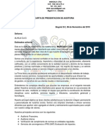 Carta de Presentacion Auditoria