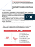 Medidas y Ubicacion de Aparatos Sanitarios