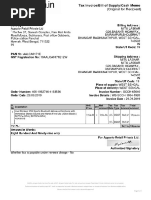 MEDICAL BILL