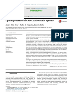 Propiedades Ópticas de Los Sistemas Cerámicos CAD - CAM.