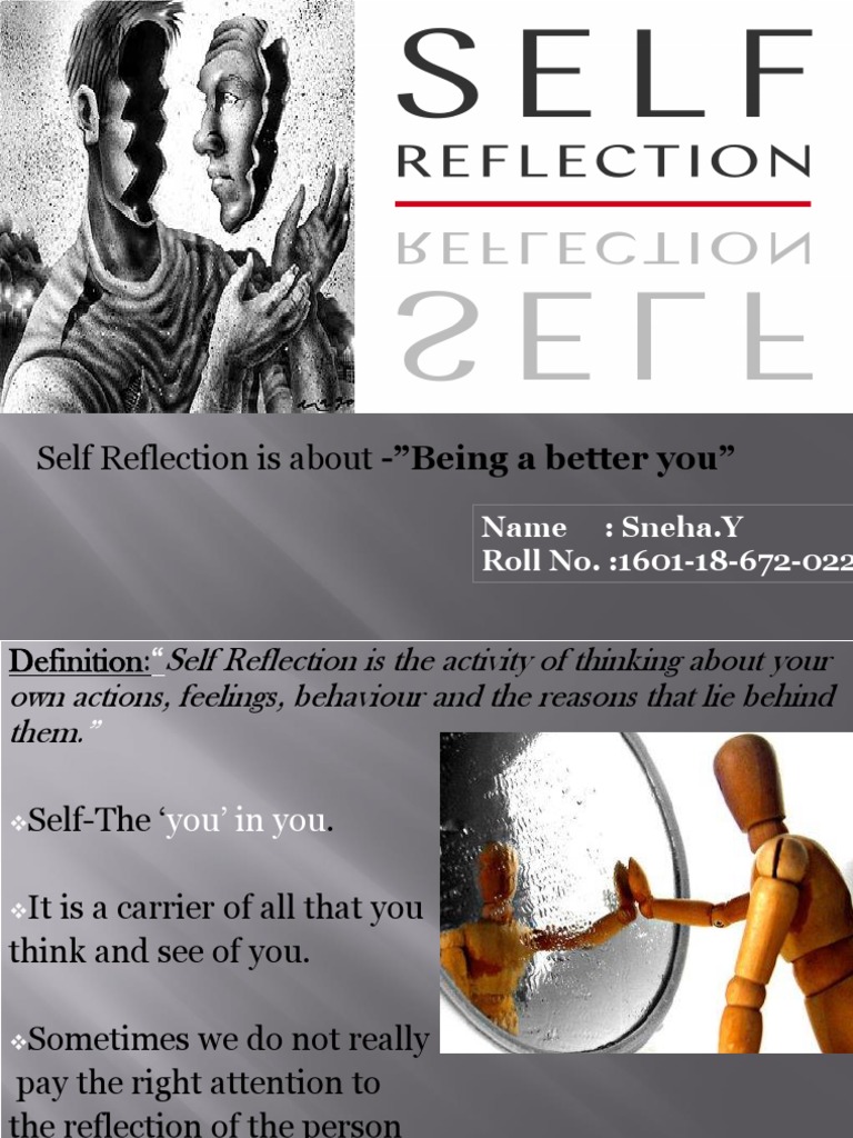 Self Reflection: Path to Personal Growth | PDF | Awareness | Self