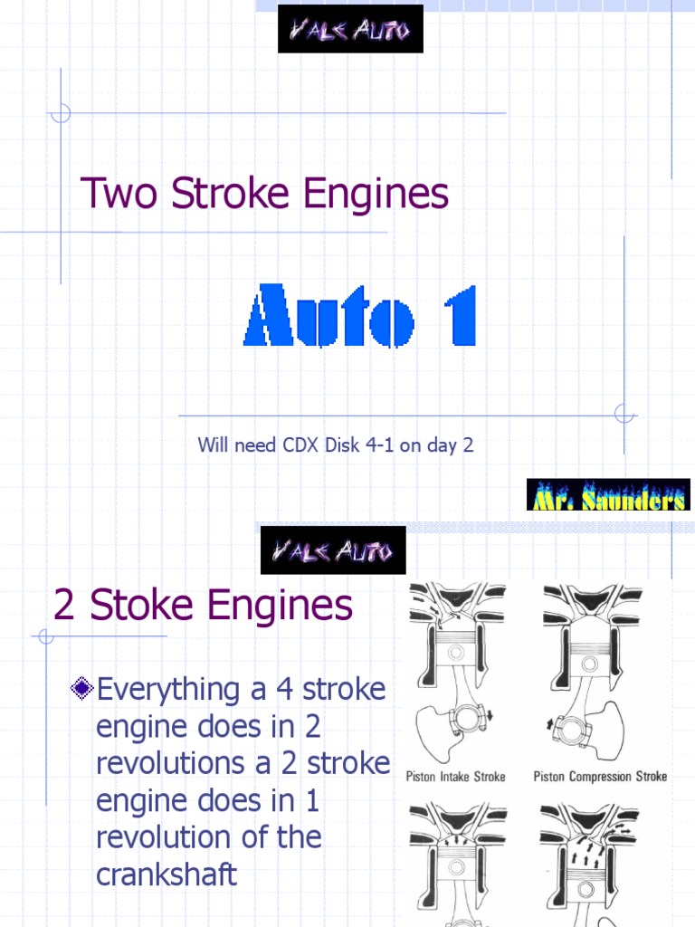Two Stroke Engine Basics Guide | PDF | Internal Combustion Engine | Gallon