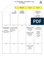 noviembre pruebas