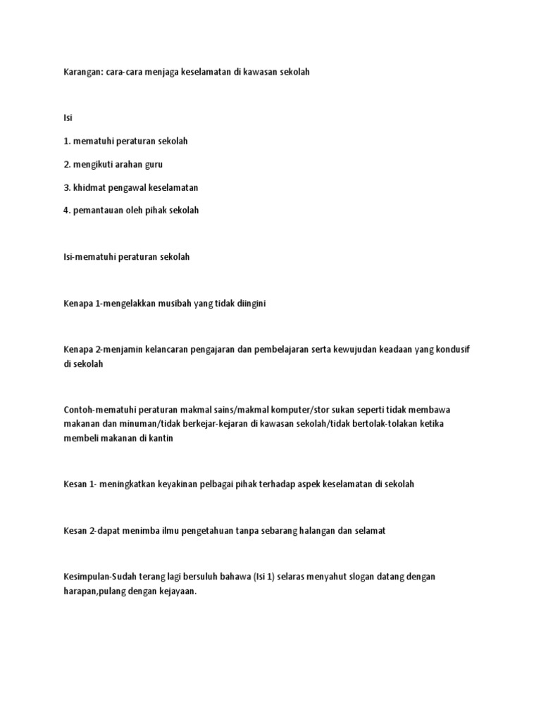 Karangan  PDF