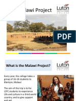 The Malawi Project: Experiencing Life in a Third World Country