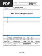 Temporary Jetty Construction Method Statement | PDF | Crane (Machine) | Sea