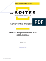 ABPROG Programmer User Manual Guide