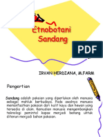 Etnobotani Sandang