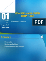 Konsep Manajemen Strategis: Muhammad Nashar