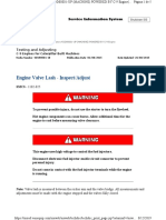 Engine Valve Lash - Inspect_Adjust