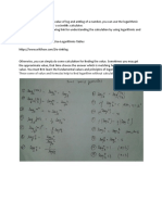 How To Find The Log and Antilog of A Number