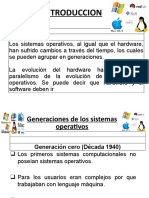 Generaciones de Los Sistemas Operativos