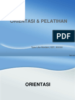 Orientasi & Pelatihan