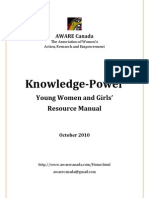 Knowledge-Power: Young Women and Girls' Resource Manual