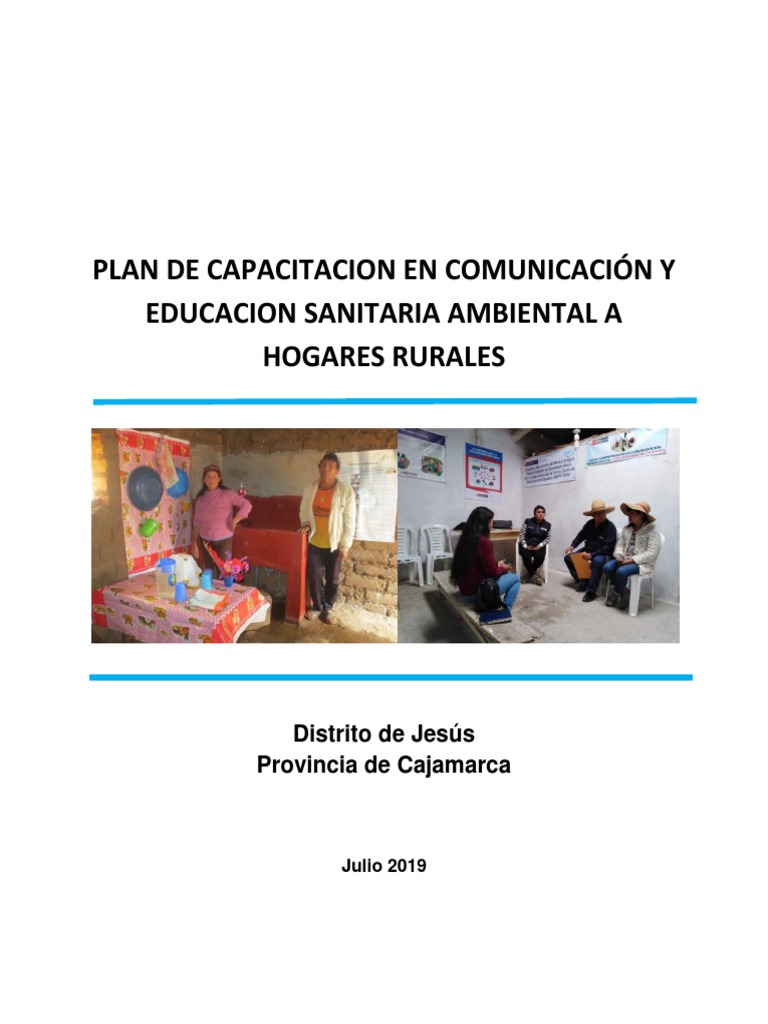 Capacitación en Comunicación Sanitaria Rural | PDF | Lavado de manos ...