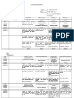 Planificación semanal DUA adultos mayores